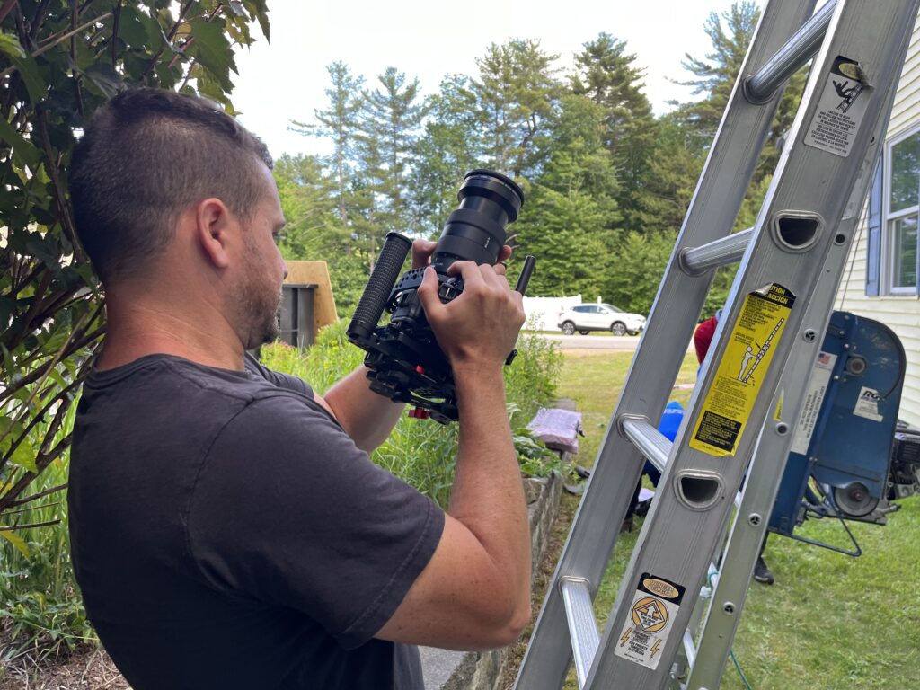 Behind the scenes